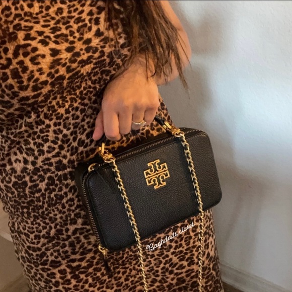 New , tory burch britten small top handle case crossbody - Picture 13 of 15